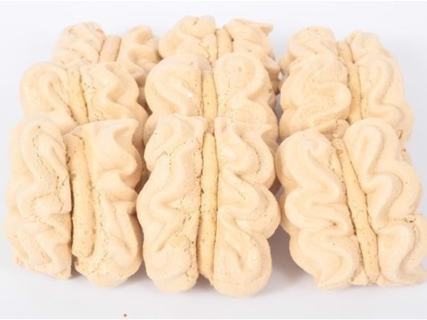 Gevuld schuim mokka 9 stuks