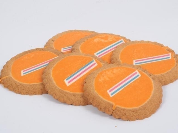 Oranje koeken 6 stuks