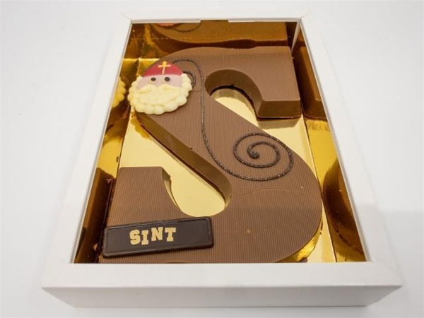 Chocolade letter melk 200-g.&nbsp;letter: s