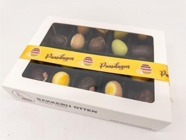 Doosje paas bonbon eitjes 15 st.  GK7