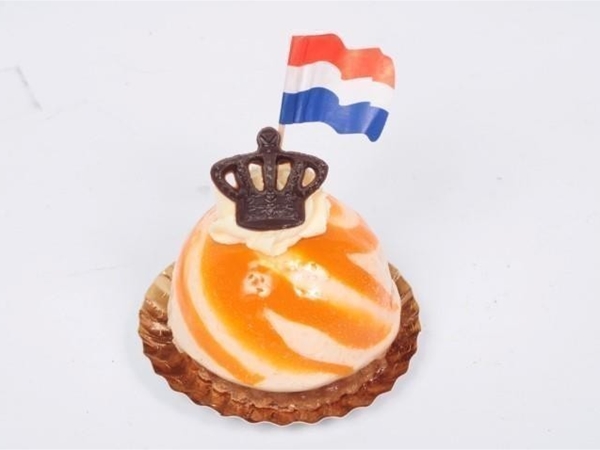 Oranje bolgebakje