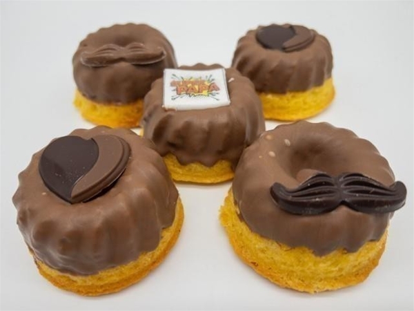 Vaderdag mini tulbandjes 5 stuks