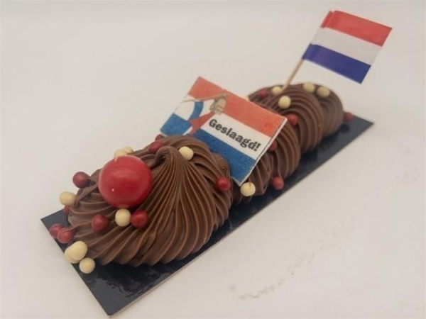 Geslaagd room-chocolade reep 100-g.